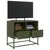 Produktbild 4 för TV-skåp olivgrön 68x39x60,5 cm stål