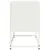 Produktbild 7 för TV-skåp vit 68x39x60,5 cm stål