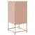 Produktbild 8 för Sängbord rosa 36x39x78 cm stål