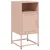 Produktbild 5 för Sängbord 2 st rosa 36x39x78 cm stål