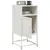 Produktbild 3 för Sängbord 2 st vit 36x39x78 cm stål