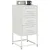 Produktbild 4 för Sängbord vit 36x39x78 cm stål
