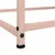 Produktbild 11 för Skänk rosa 100,5x39x107 cm stål