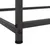 Produktbild 11 för Skänk svart 100,5x39x107 cm stål