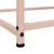 Produktbild 11 för Skänk rosa 100,5x39x107 cm stål