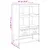 Produktbild 12 för Högskåp senapsgul 68x39x111,5 cm stål