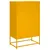 Produktbild 6 för Högskåp senapsgul 68x39x111,5 cm stål