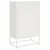Produktbild 7 för Högskåp vit 68x39x111,5 cm stål