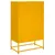 Produktbild 6 för Högskåp senapsgul 68x39x111,5 cm stål