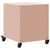 Produktbild 8 för Sängbord 2 st rosa 36x39x43,5 cm stål