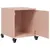 Produktbild 10 för Sängbord 2 st rosa 36x39x43,5 cm stål