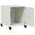 Produktbild 10 för Sängbord vit 36x39x43,5 cm stål