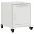 Produktbild 5 för Sängbord 2 st vit 36x39x43,5 cm stål
