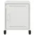 Produktbild 6 för Sängbord 2 st vit 36x39x43,5 cm stål