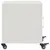 Produktbild 7 för Sängbord 2 st vit 36x39x43,5 cm stål