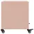 Produktbild 7 för Sängbord 2 st rosa 36x39x43,5 cm stål