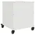 Produktbild 8 för Sängbord vit 36x39x43,5 cm stål
