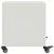 Produktbild 6 för Sängbord 2 st vit 36x39x43,5 cm stål