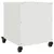 Produktbild 7 för Sängbord 2 st vit 36x39x43,5 cm stål