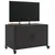 Produktbild 5 för Tv-bänk svart 68x39x43,5 cm stål
