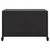 Produktbild 6 för Tv-bänk svart 68x39x43,5 cm stål