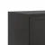 Produktbild 10 för Tv-bänk svart 68x39x43,5 cm stål