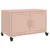 Produktbild 2 för Tv-bänk rosa 68x39x43,5 cm stål