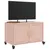 Produktbild 5 för Tv-bänk rosa 68x39x43,5 cm stål
