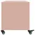 Produktbild 7 för Tv-bänk rosa 68x39x43,5 cm stål