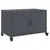 Produktbild 2 för Tv-bänk antracit 68x39x43,5 cm stål