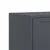 Produktbild 10 för Tv-bänk antracit 68x39x43,5 cm stål