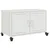 Produktbild 2 för Tv-bänk vit 68x39x43,5 cm stål