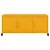 Produktbild 6 för Tv-bänk senapsgul 100,5x39x43,5 cm stål