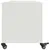 Produktbild 7 för Tv-bänk vit 100,5x39x43,5 cm stål
