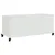Produktbild 8 för Tv-bänk vit 100,5x39x43,5 cm stål