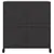 Produktbild 6 för Skänk svart 68x39x72 cm stål