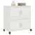 Produktbild 4 för Skänk vit 68x39x72 cm stål