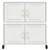Produktbild 6 för Skänk vit 68x39x72 cm stål