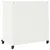 Produktbild 8 för Skänk vit 68x39x72 cm stål