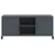 Produktbild 6 för Tv-bänk antracit 100,5x39x43,5 cm stål