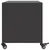 Produktbild 7 för Tv-bänk svart 68x39x43,5 cm stål