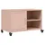 Produktbild 2 för Tv-bänk rosa 68x39x43,5 cm stål