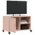Produktbild 5 för Tv-bänk rosa 68x39x43,5 cm stål