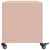 Produktbild 7 för Tv-bänk rosa 68x39x43,5 cm stål