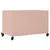 Produktbild 8 för Tv-bänk rosa 68x39x43,5 cm stål
