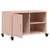 Produktbild 9 för Tv-bänk rosa 68x39x43,5 cm stål