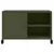 Produktbild 6 för Tv-bänk olivgrön 68x39x43,5 cm stål
