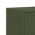 Produktbild 11 för Tv-bänk olivgrön 68x39x43,5 cm stål