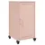 Produktbild 2 för Skåp rosa 36x39x72 cm stål