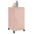 Produktbild 5 för Skåp rosa 36x39x72 cm stål